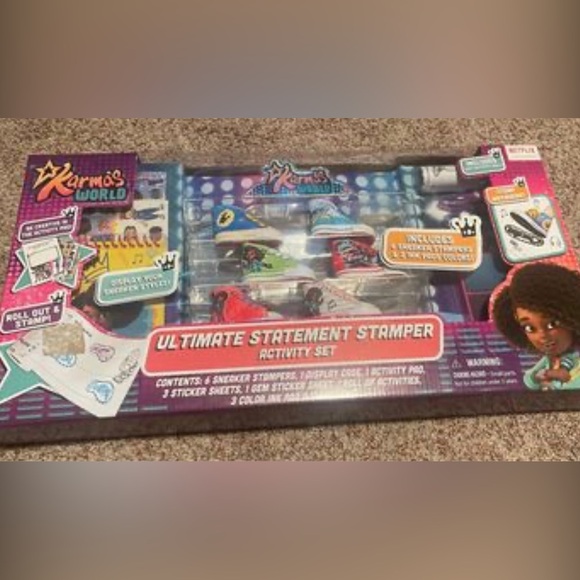 Other - Karma’s world ultimate statement activity rubber stamp set